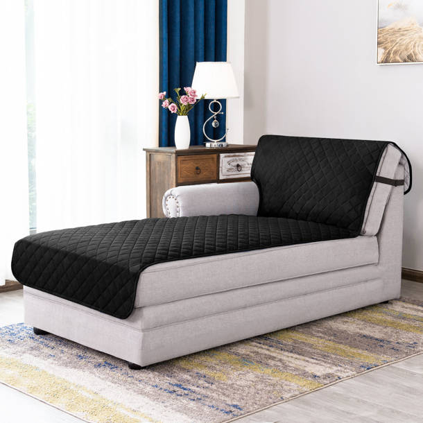 Sure Fit Deluxe Box Cushion Chaise Lounge Slipcover & Reviews Wayfair